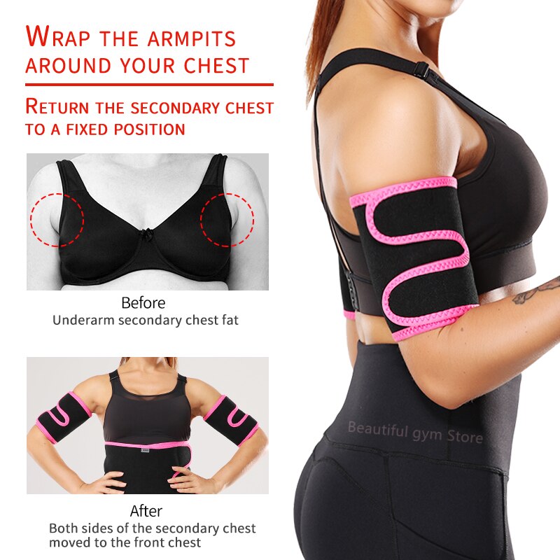 1Pair Women Arm Shaper Slimming Trimmer Arm Control