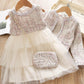 Girls Set Autumn Fashion Winter Wool Coats And Skirts