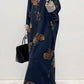 Fashion Cotton Linen Striped Cardigan Loose Large Casual