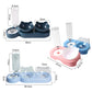 Pet Cat Bowl Automatic Feeder Food Drinking