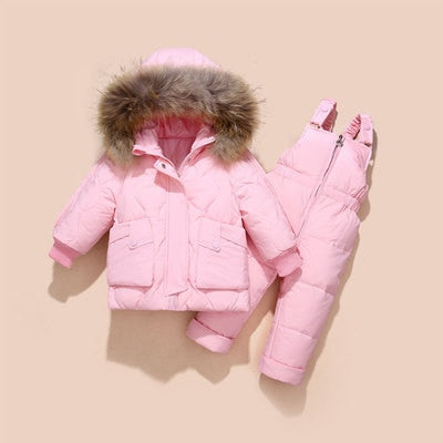 Winter Clothing Set Baby Boy Girl Clothes Warm Jacket Coat