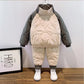 2020 Autumn Winter Suit for Girls Boys Hooded Coat Set