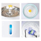 Automatic Cat Water Fountain Drinking Bowl With Infrared Motion Sensor