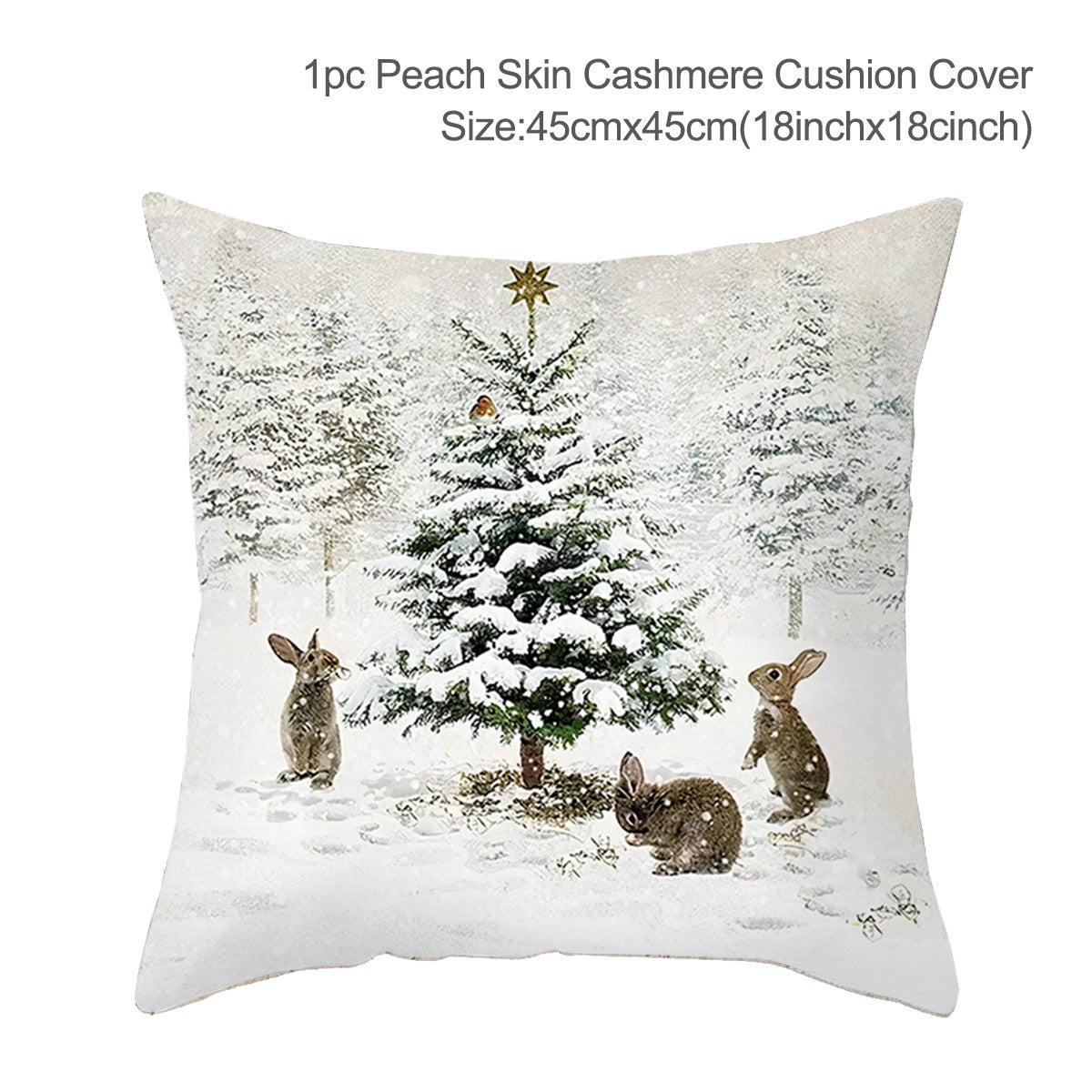 45cm Christmas Cushion Pillow Cover Christmas Decorations