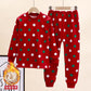 New Kids Boys Thicken T-Shirt Tops Pajama Sets Cartoon