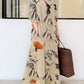 Fashion Cotton Linen Striped Cardigan Loose Large Casual