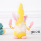 New Easter Faceless Gnome Spring Hanging Bunny Kids Gifts Decor 2023