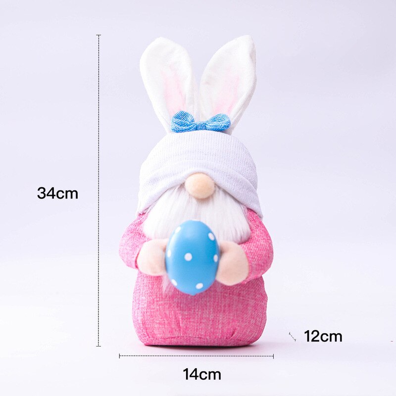 New Easter Faceless Gnome Spring Hanging Bunny Kids Gifts Decor 2023