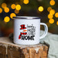 Snowman Deer Print Enamel Coffee Mugs Christmas Gifts New Year Party