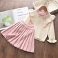 Girls Set Autumn Fashion Winter Wool Coats And Skirts