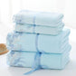 Microfiber Towel Set Luxury Lace Embroidered Bath Towel Gift Set