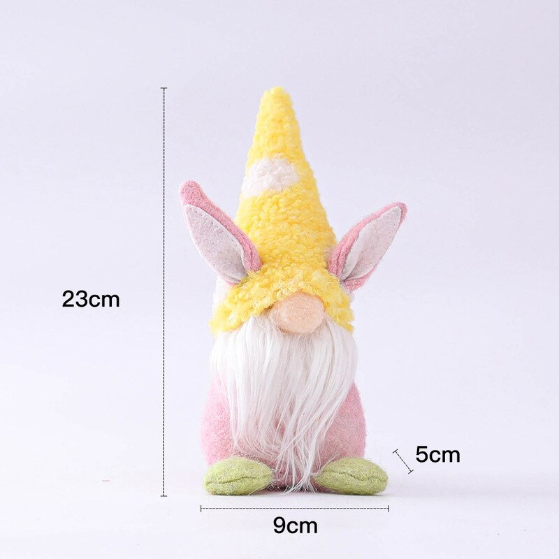 New Easter Faceless Gnome Spring Hanging Bunny Kids Gifts Decor 2023