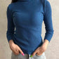 Women Turtleneck Sweaters Casual Soft Cashmere Pullovers Elastic
