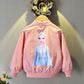 Autumn Girl Cartoon Jacket Minnie Mickey Mouse Frozen