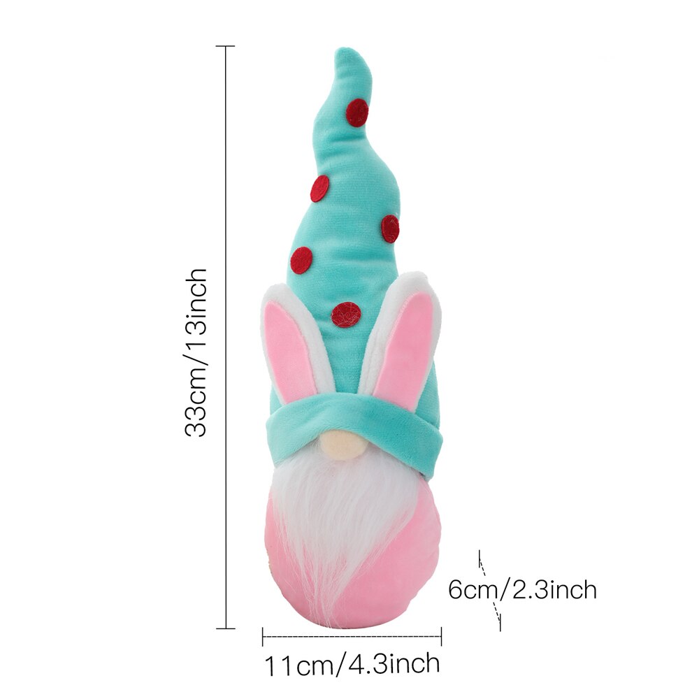 New Easter Faceless Gnome Spring Hanging Bunny Kids Gifts Decor 2023