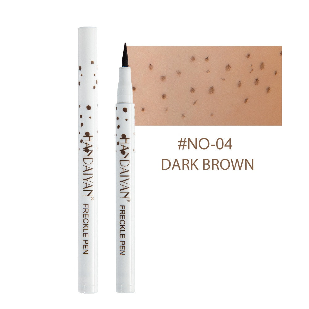 1PC Brown Lifelike Freckle Pen Concealer Dot Spot Waterproof
