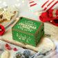 New Wooden Hand Crank Music Box Merry Christmas Music Theme