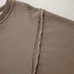 Oversized 100% Cotton Women Long Sleeve Streetwear
