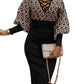 Women's Spring, Autumn and Winter Slim Fit Long Sleeve Dress