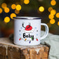 Snowman Deer Print Enamel Coffee Mugs Christmas Gifts New Year Party