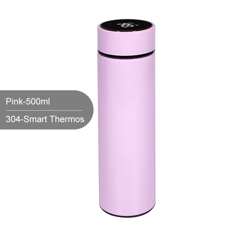 Intelligent Stainless Steel Thermos Temperature Display Smart