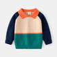 1-8T Toddler Kid Boy Winter Warm Long Sleeve Plaid Sweater