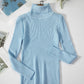 Women Turtleneck Sweaters Casual Soft Cashmere Pullovers Elastic