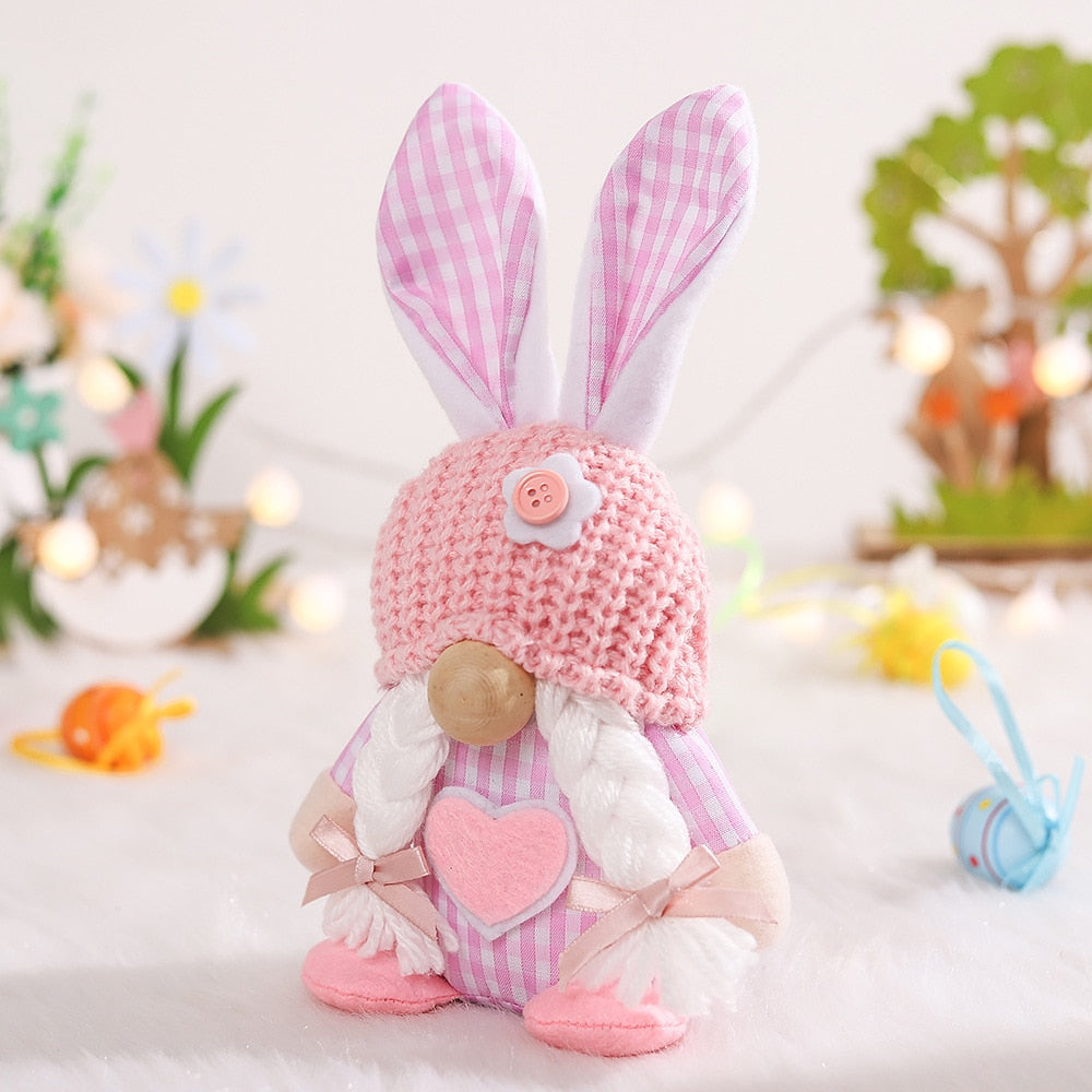 New Easter Faceless Gnome Spring Hanging Bunny Kids Gifts Decor 2023