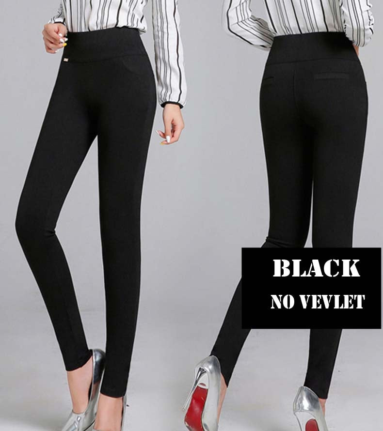 Women Winter Warm Leggings Super-thick High Stretch Lamb Cashmere