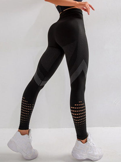 High Waist Fitness Leggings Women Sexy Seamless  Printed Workout