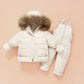 Winter Clothing Set Baby Boy Girl Clothes Warm Jacket Coat