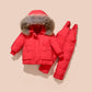 Winter Clothing Set Baby Boy Girl Clothes Warm Jacket Coat