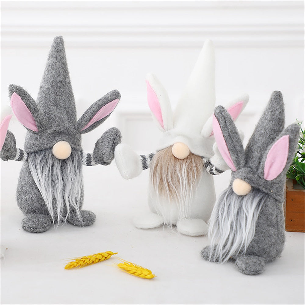 New Easter Faceless Gnome Spring Hanging Bunny Kids Gifts Decor 2023
