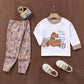 0-2year Baby Girls Boys Clothes Set Winter Christmas Mickey Mouse Set