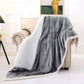 Furry Throw Blanket Warm Cashmere Bedspread Winter Bed Covers