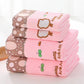 Microfiber Towel Set Luxury Lace Embroidered Bath Towel Gift Set