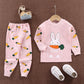 0-2year Baby Girls Boys Clothes Set Winter Christmas Mickey Mouse Set