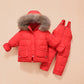 Winter Clothing Set Baby Boy Girl Clothes Warm Jacket Coat