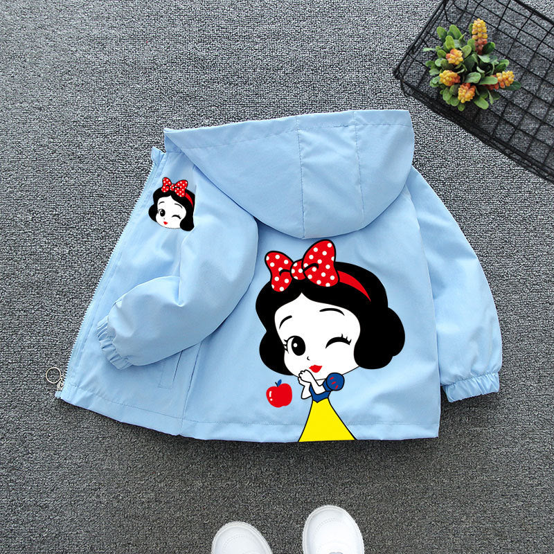 Autumn Girl Cartoon Jacket Minnie Mickey Mouse Frozen