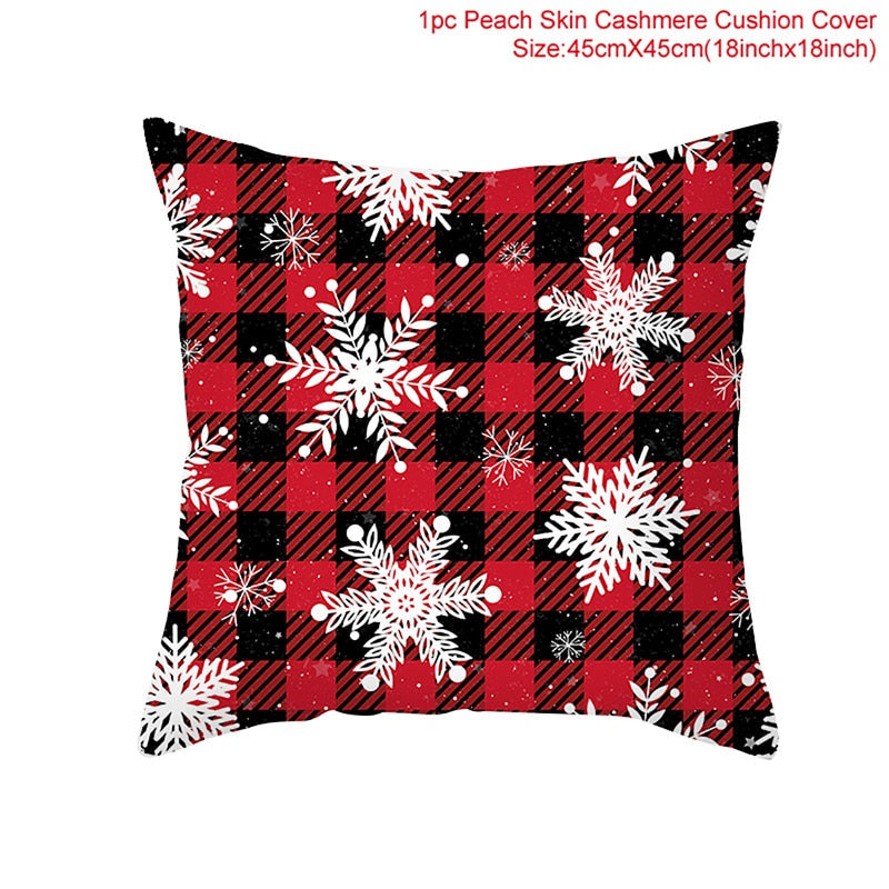 45cm Christmas Cushion Pillow Cover Christmas Decorations
