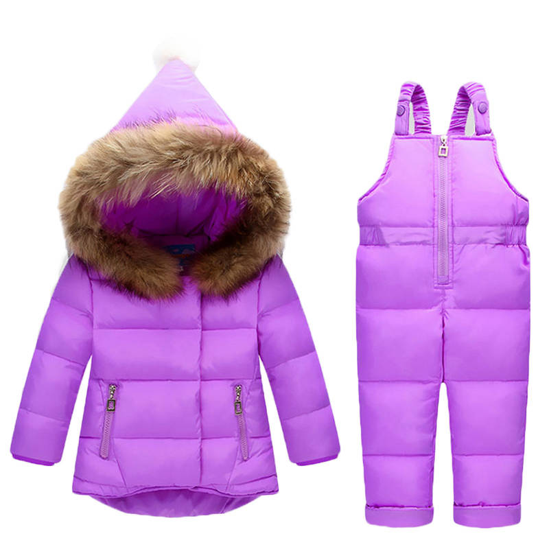 Winter Clothing Set Baby Boy Girl Clothes Warm Jacket Coat