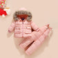 Winter Clothing Set Baby Boy Girl Clothes Warm Jacket Coat