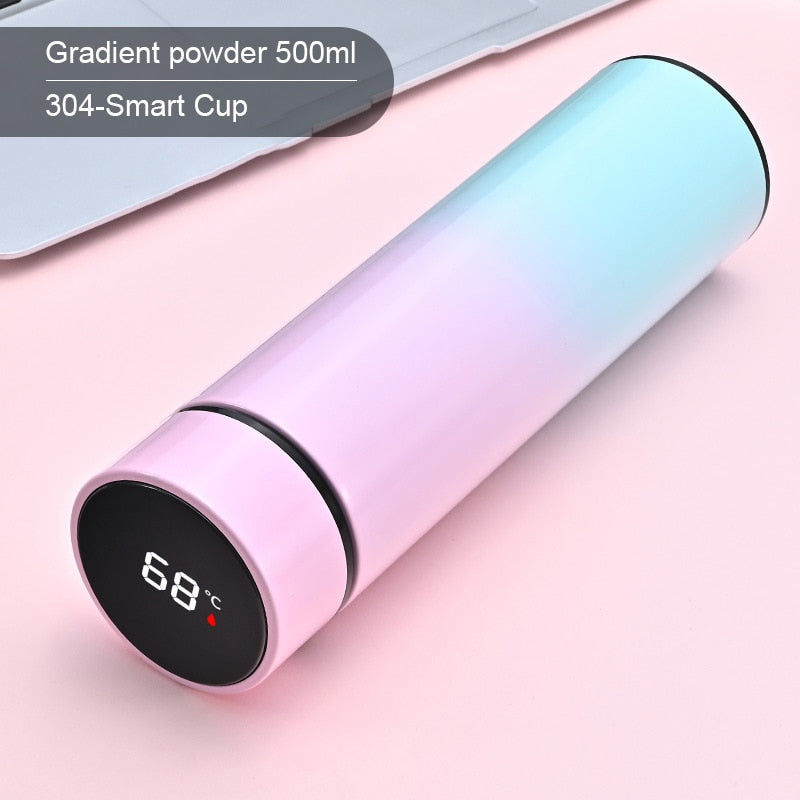 Intelligent Stainless Steel Thermos Temperature Display Smart