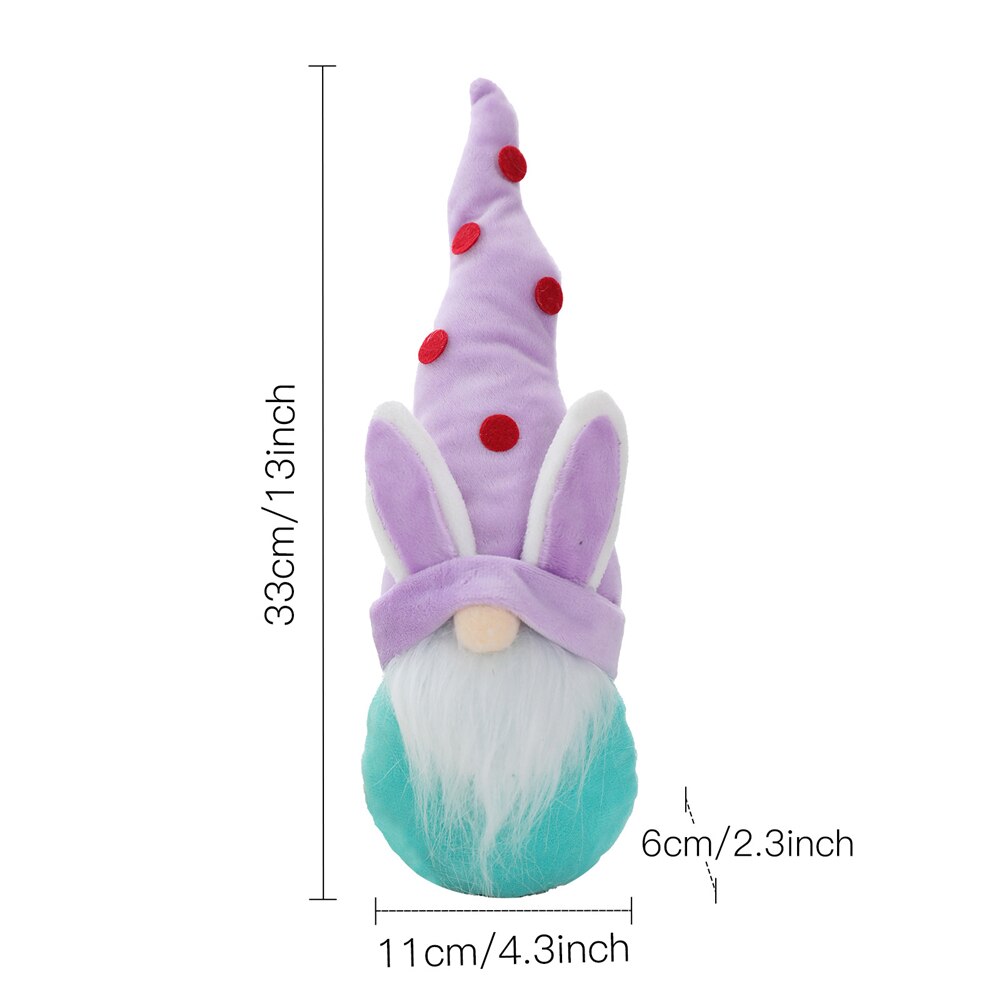 New Easter Faceless Gnome Spring Hanging Bunny Kids Gifts Decor 2023