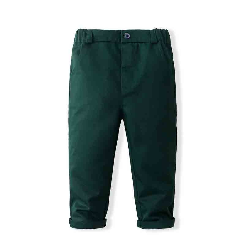 Formal Kids Boy Gentleman Clothes Long Sleeve& Pants Set