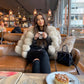 Fashion winter jackets women Warm Coats Natural Faux Fur Coat